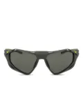 Nike geometric-frame sunglasses - Green