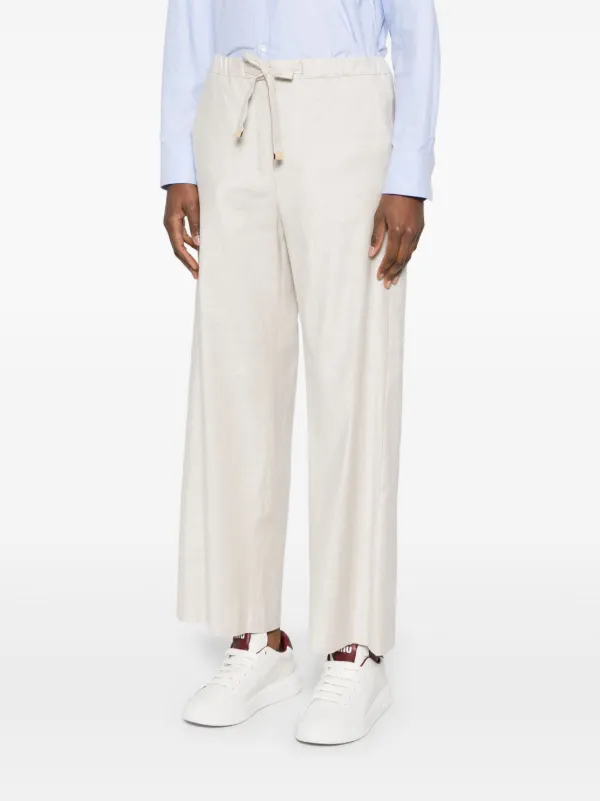 【関税&送料込】S Max Mara Trousers Women's S Max Mara Zemira stretch cotton blend pants
