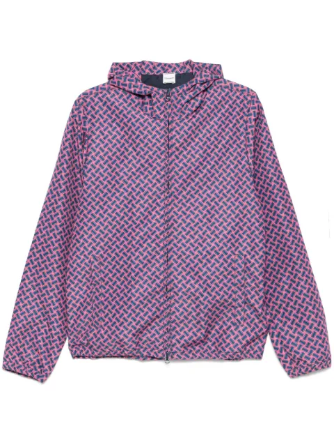 Drumohr geometric-pattern jacket
