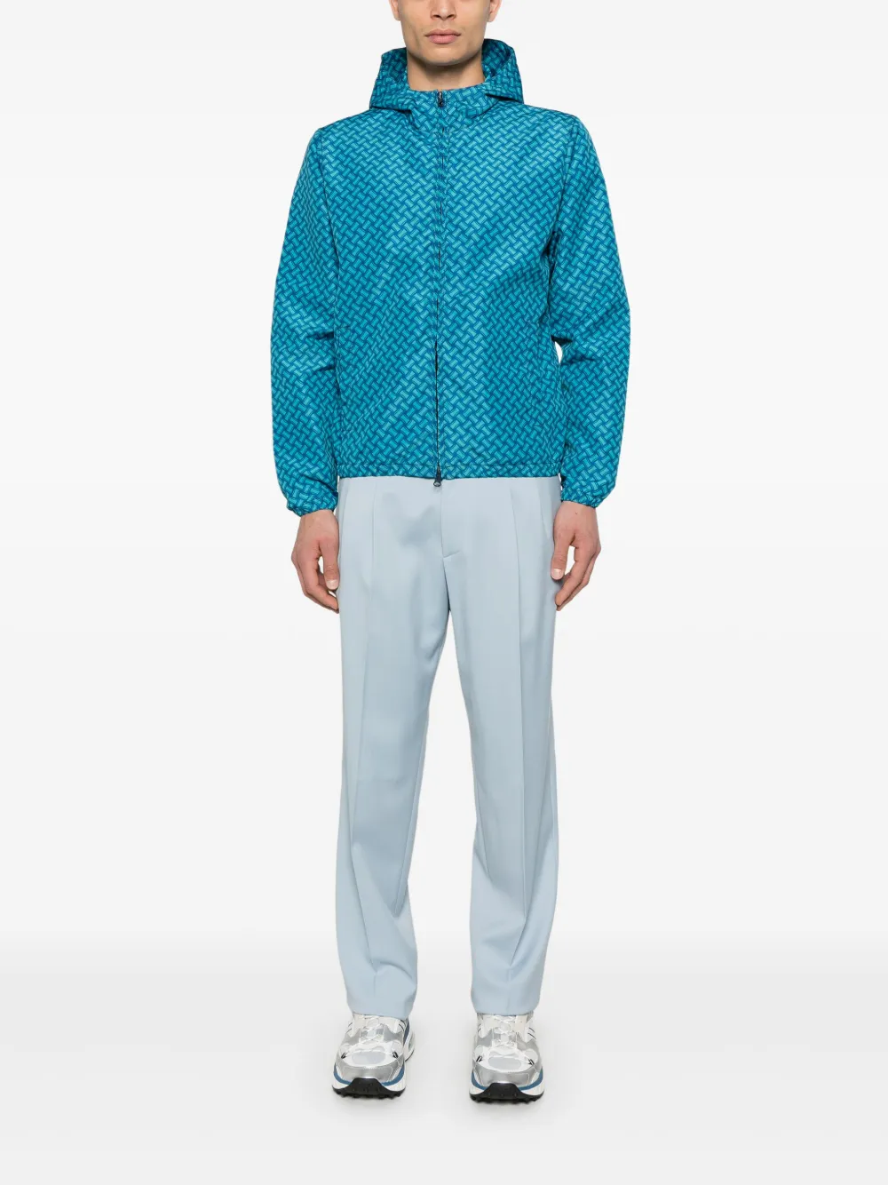 Drumohr x K-Way patterned jacket | Sport Jackets & Windbreakers | Image 2