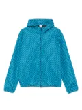 Drumohr x K-Way patterned jacket - Blue