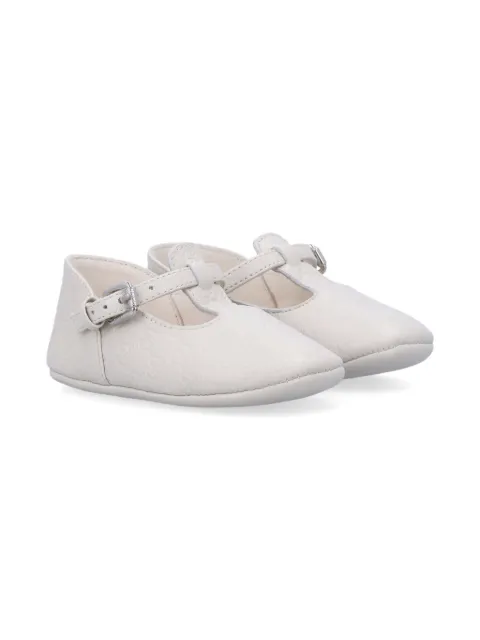 Gucci Kids debossed-monogram ballerinas