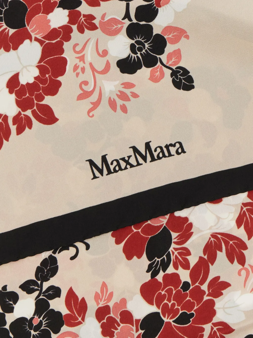 Max Mara Carre sjaal Beige