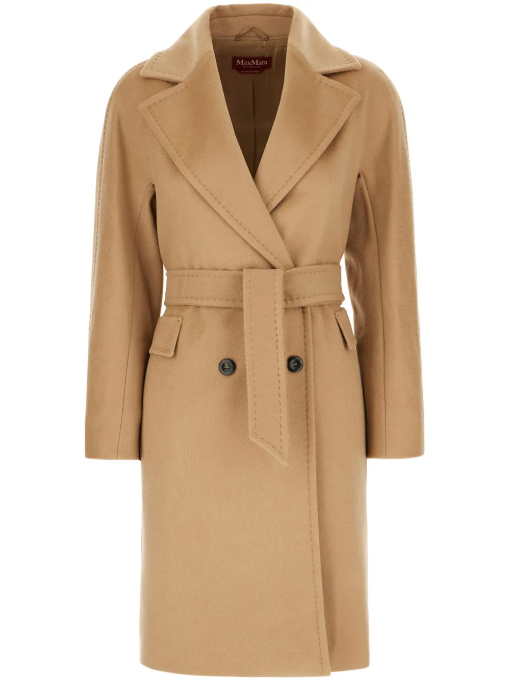 Max Mara Trenchcoat met ceintuur Beige