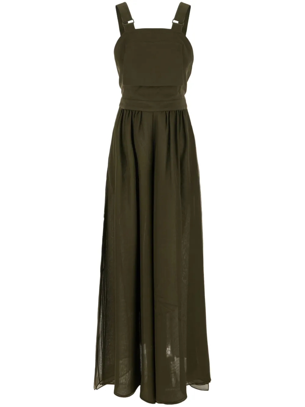 Max Mara pinafore jumpsuit | Green | Image 1