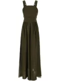 Max Mara pinafore jumpsuit - Green