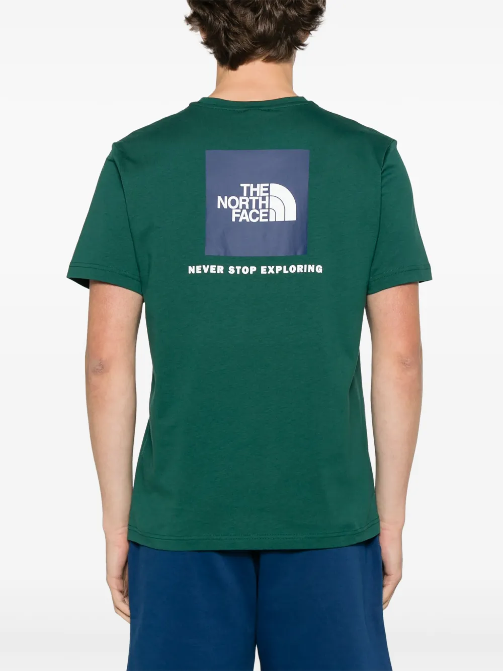 Shop The North Face Nse Box T-shirt In Green