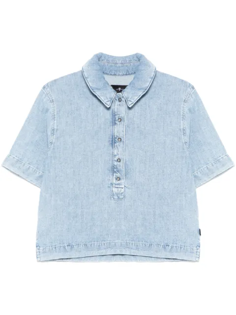 7 For All Mankind playera tipo polo Kansas