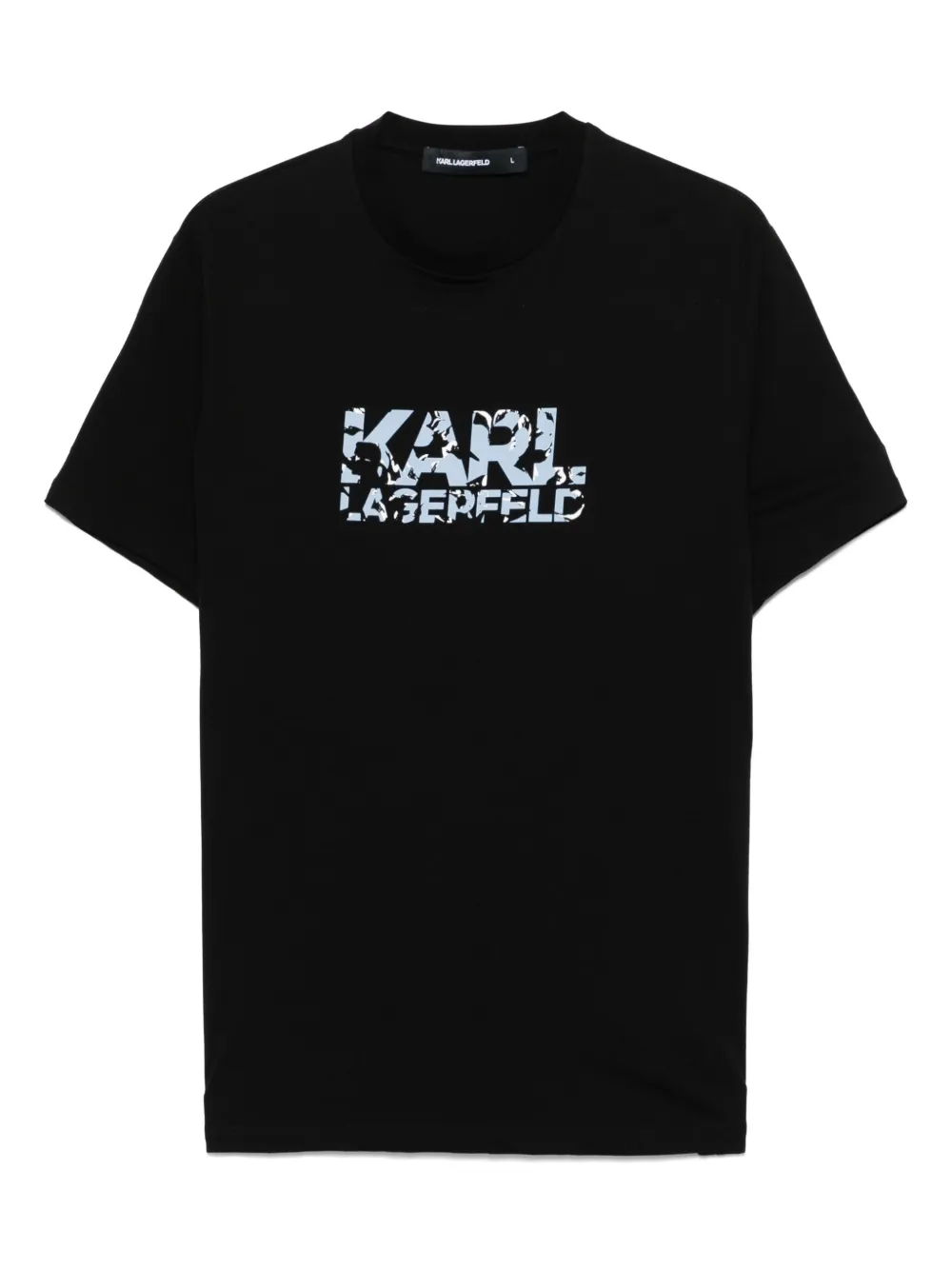 Karl Lagerfeld playera con logo estampado | negro | Image 1