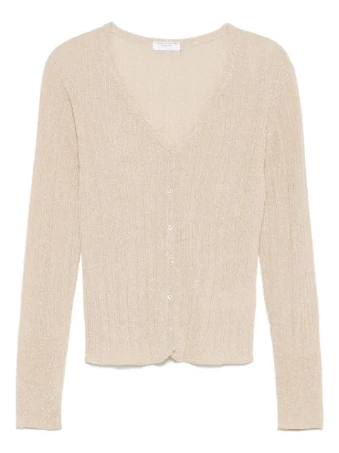 Majestic Filatures ribbed cardigan