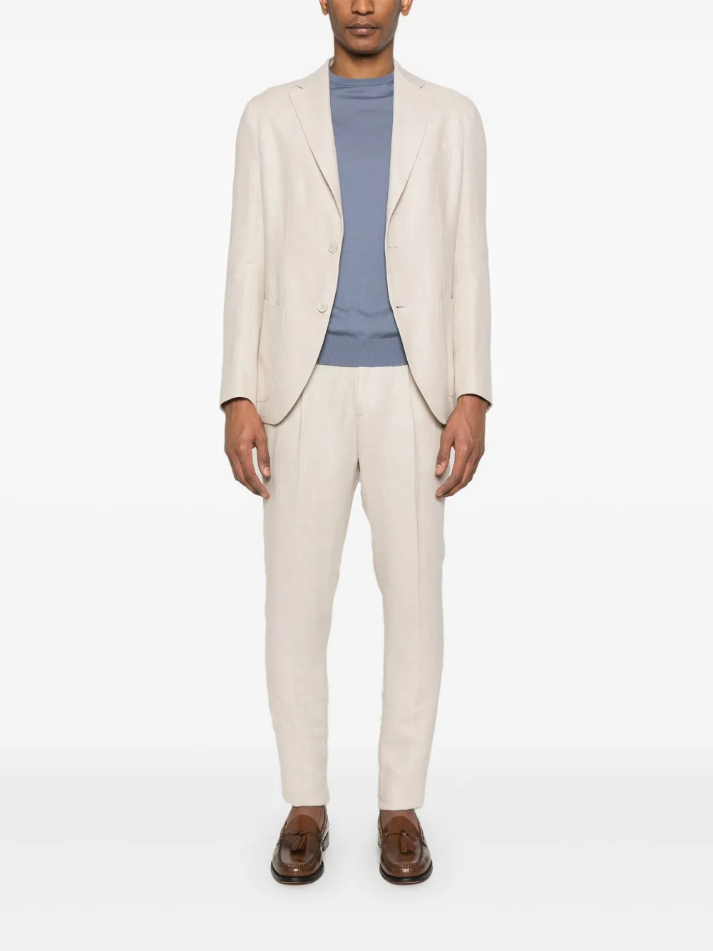Eleventy linen suit | Single Breasted Suits | Image 2