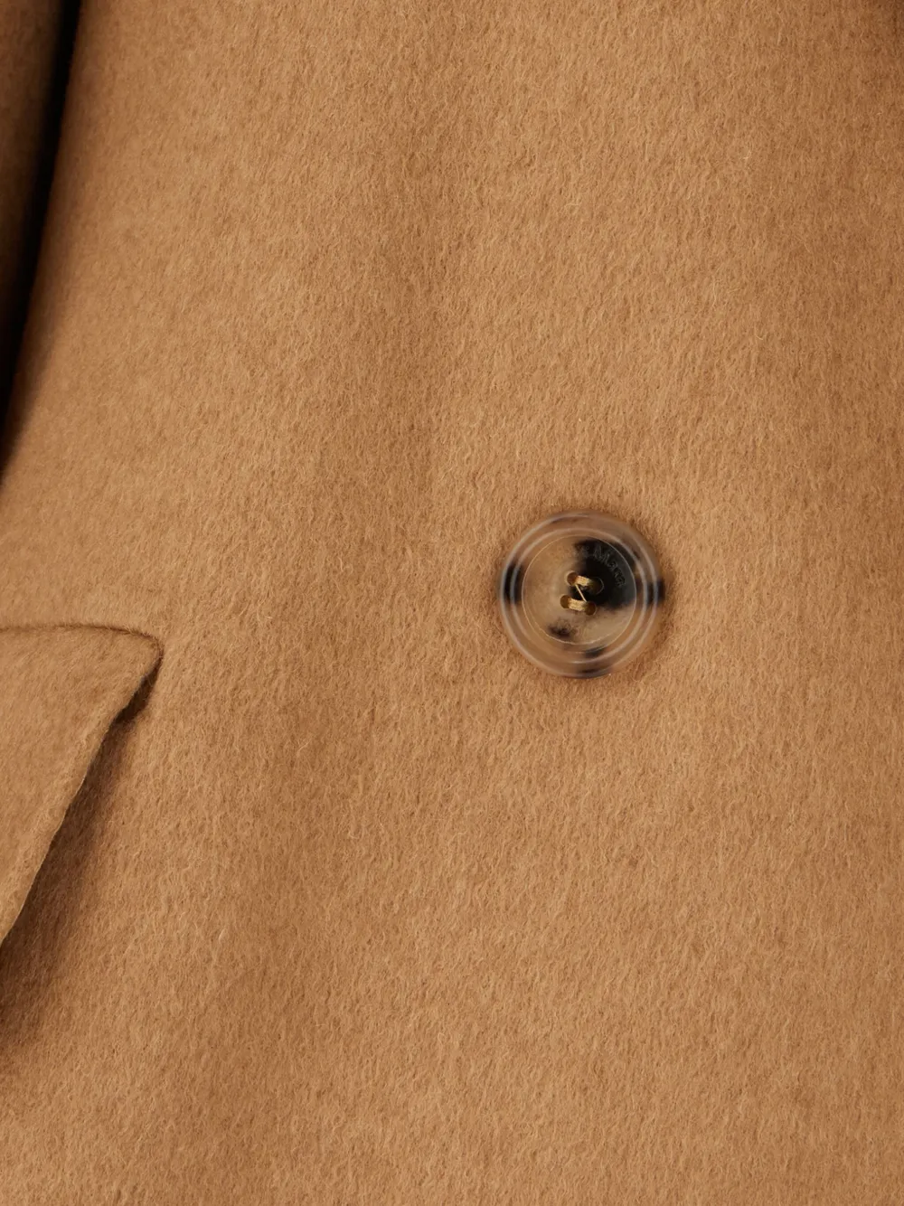 Max Mara Kasjmier jas Bruin