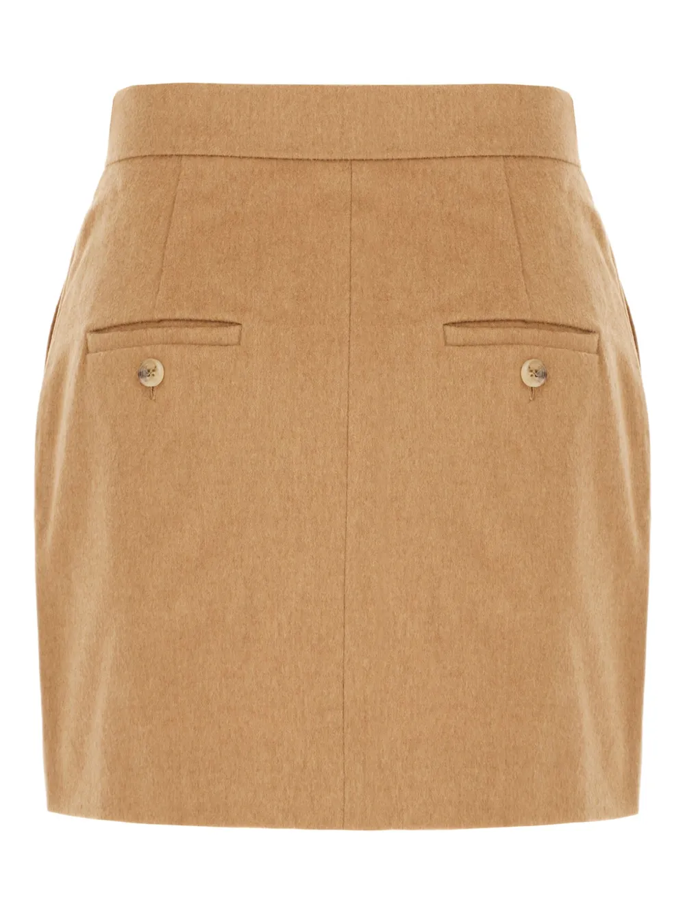 Max Mara Ancella mini-rok Bruin