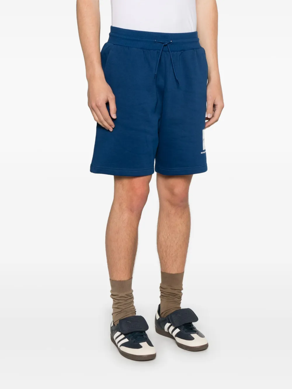Shop The North Face Nse Box Shorts In Blue
