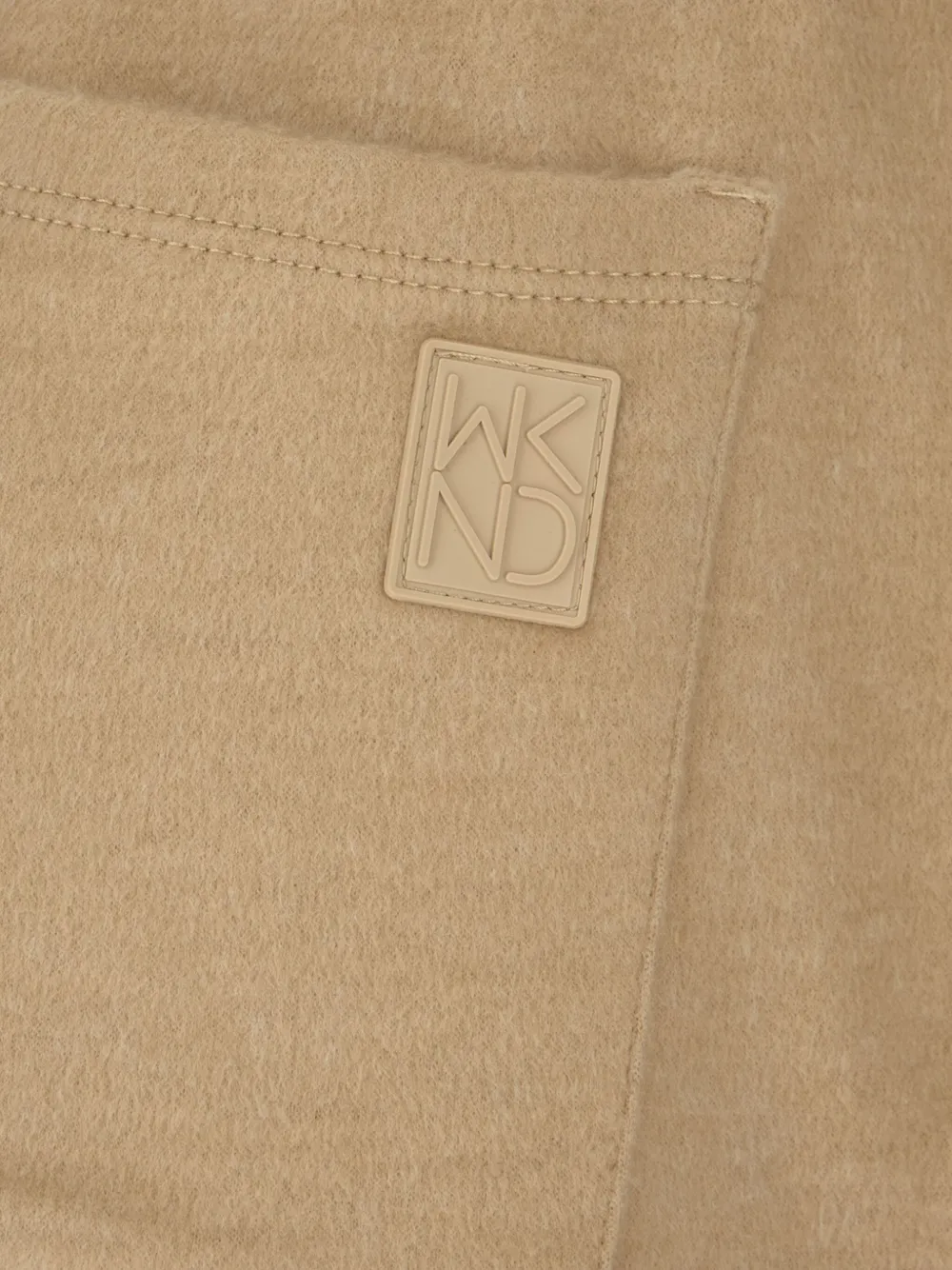 Weekend Max Mara Trainingsbroek met logopatch Beige