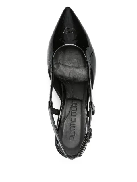 Pomme D´Or 40mm patent slingback pumps 4990 - 3