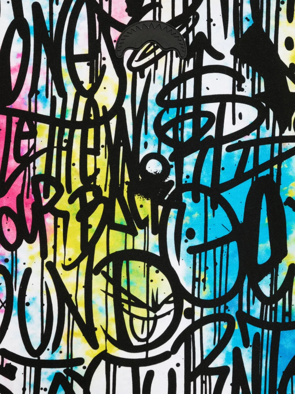 sprayground kid Street Art T-shirt Zwart