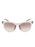 Nike gradient-lens acetate sunglasses - Brown