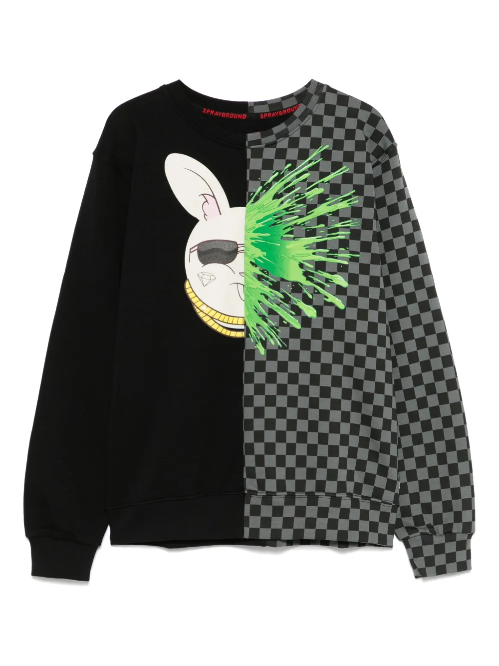 sprayground kid sudadera Splatter Bunny Split | Image 1