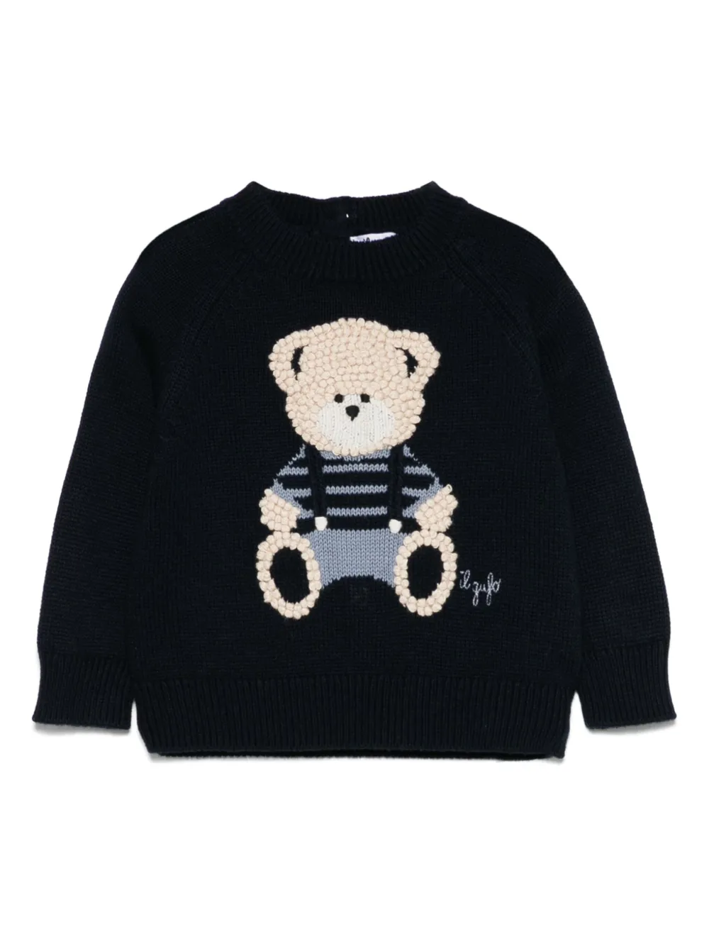 Il Gufo Teddy Bear trui Blauw