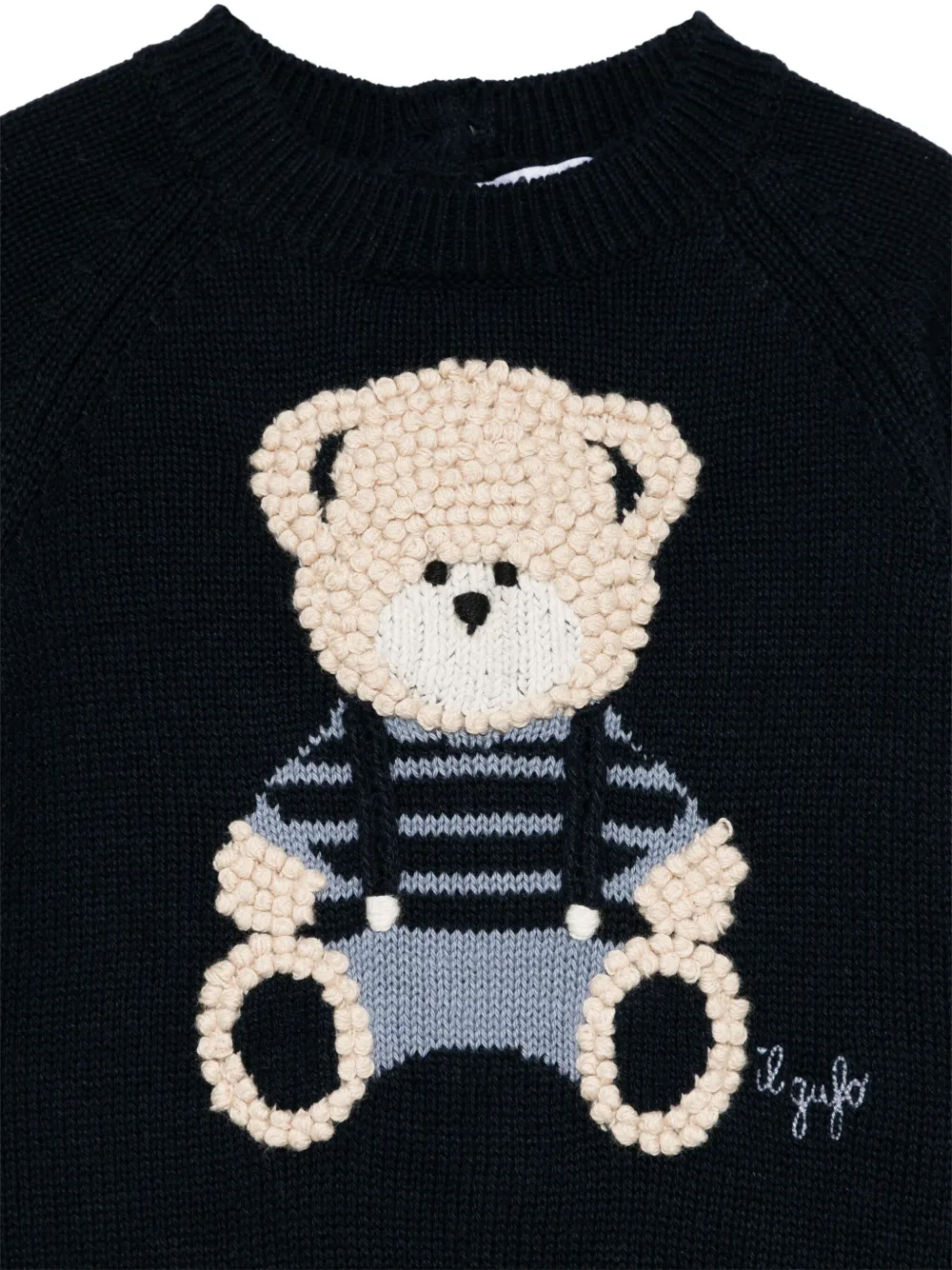 Il Gufo Teddy Bear trui Blauw