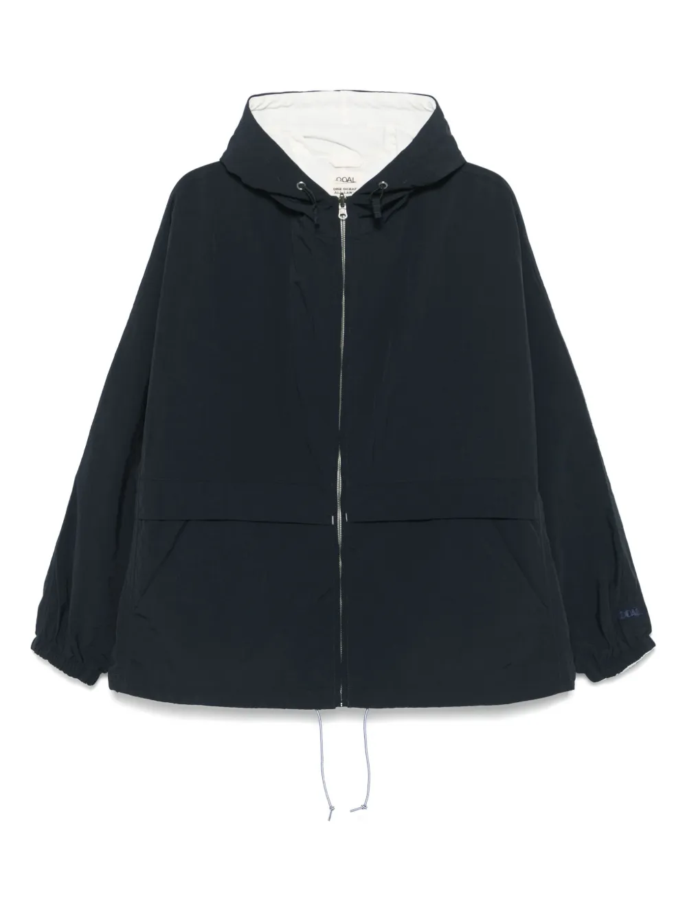 reversible hooded jacket