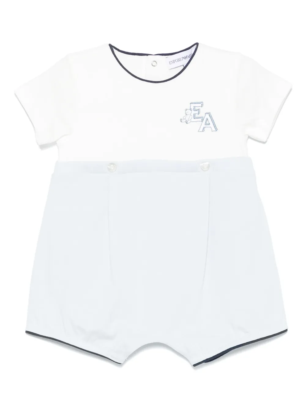 Emporio Ar i Kids Babypakje met logopatch Blauw