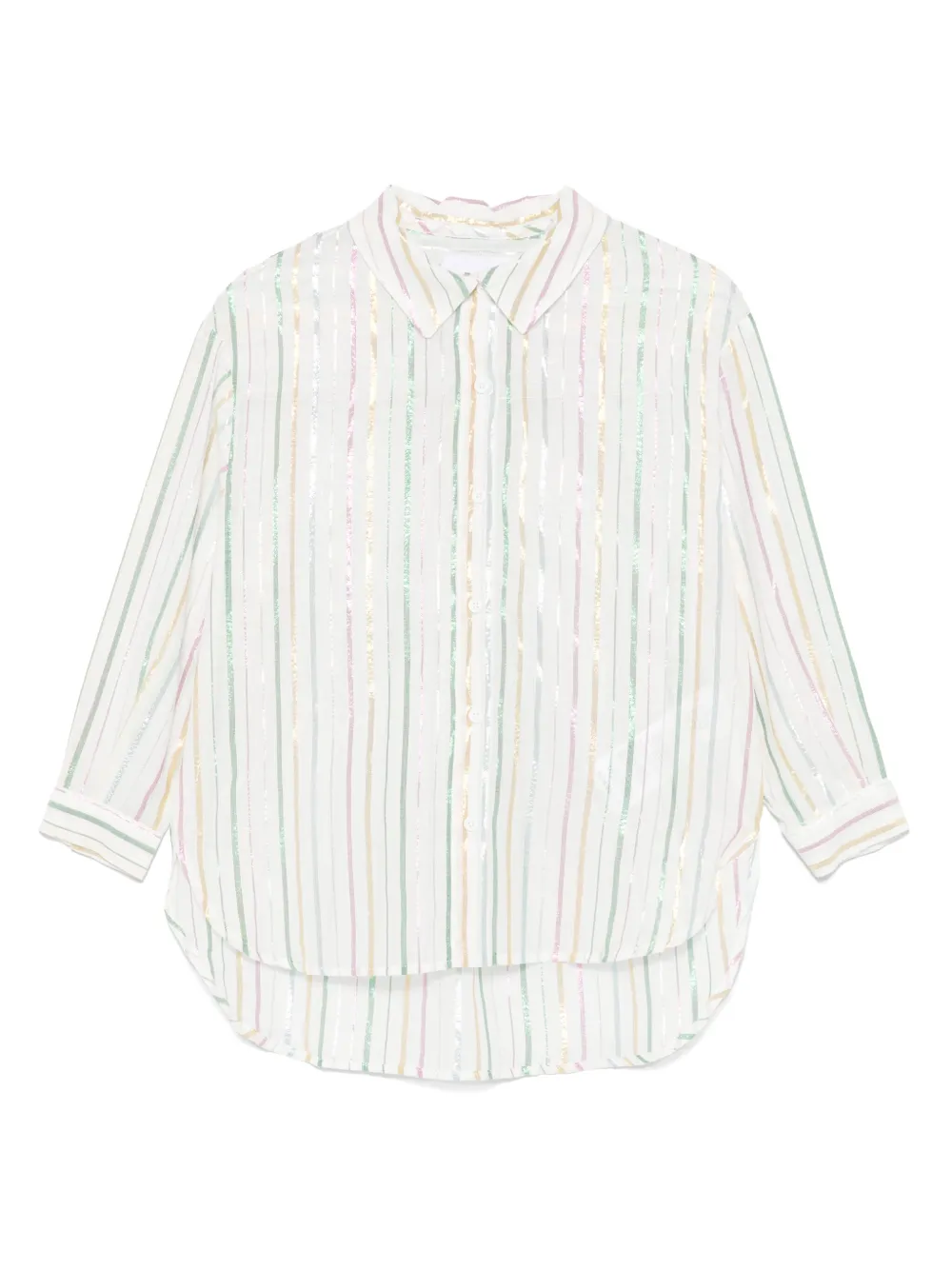 Douuod Kids Gestreept shirt Wit
