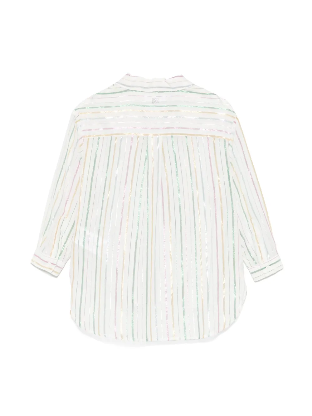 Douuod Kids Gestreept shirt Wit