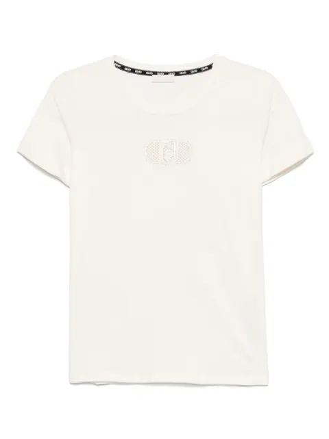 LIU JO logo-embroidered T-shirt