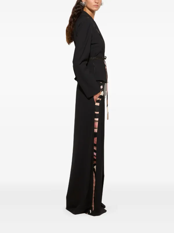 【送料&関税込】Pucci Pantaloni A Palazzo In Misto Lana PUCCI Pantaloni a Palazzo In Misto Lana | Nero | FARFETCH IT