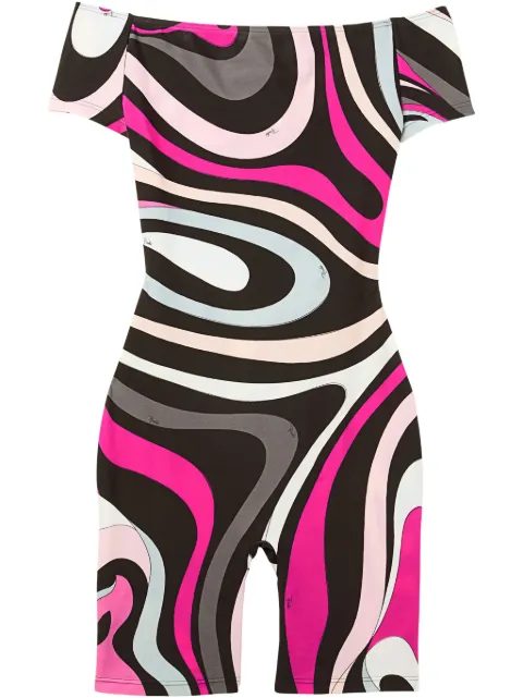 PUCCI jumpsuit con estampado Marmo
