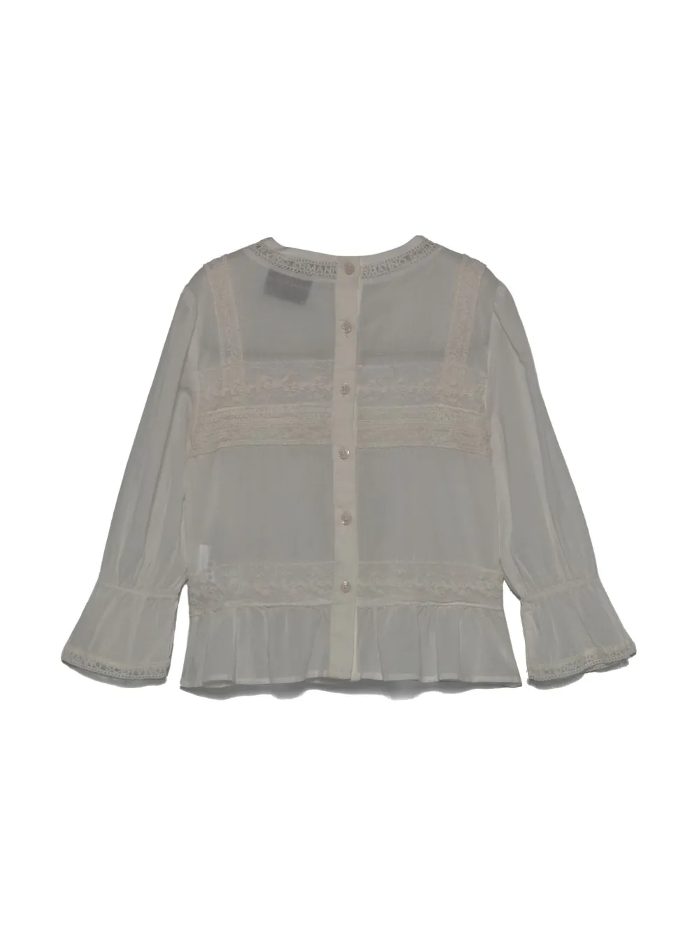 Ermanno Scervino Junior embroidery blouse | Girls Blouses | Image 2