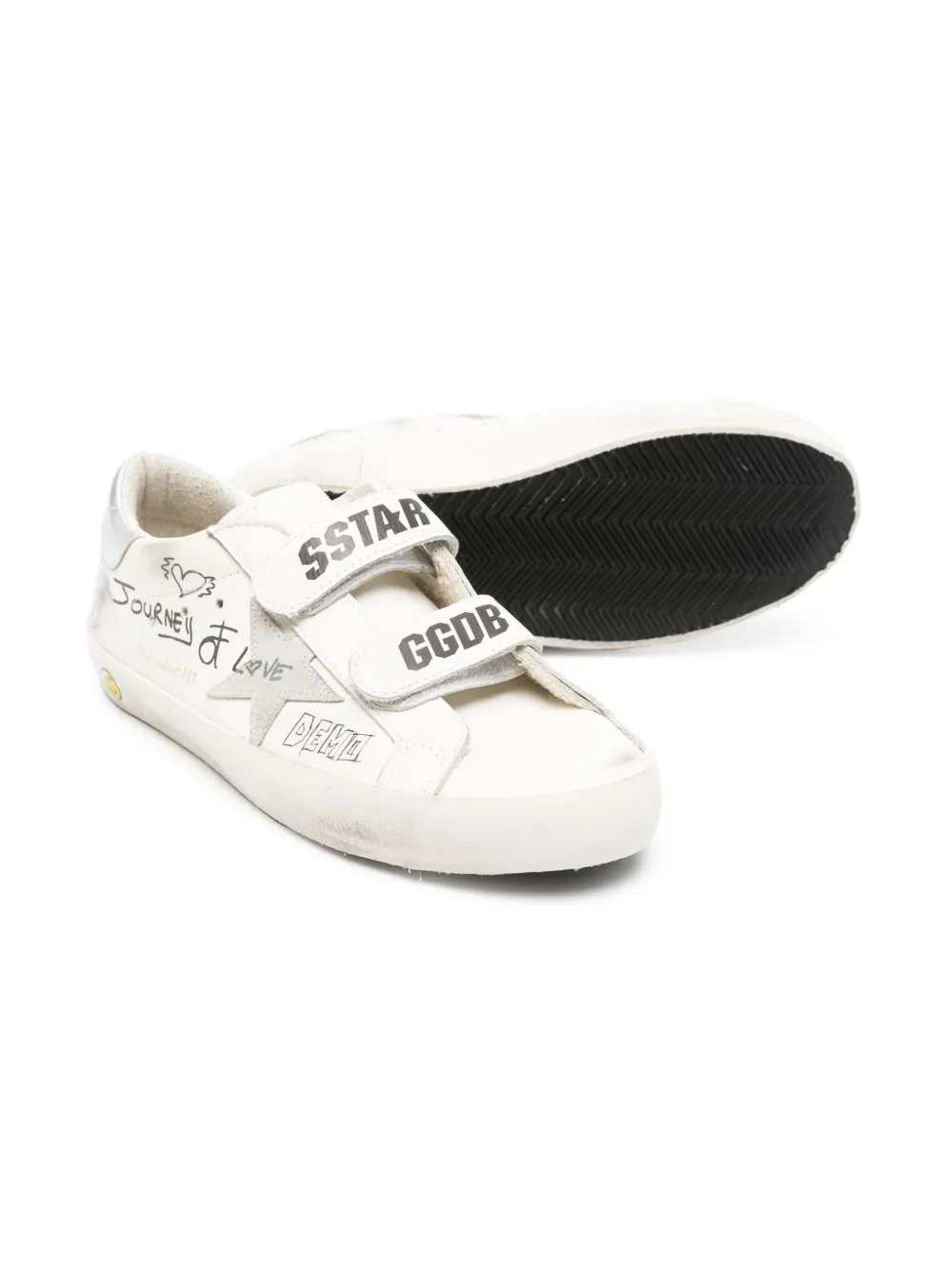 Golden Goose Kids Old School sneakers White