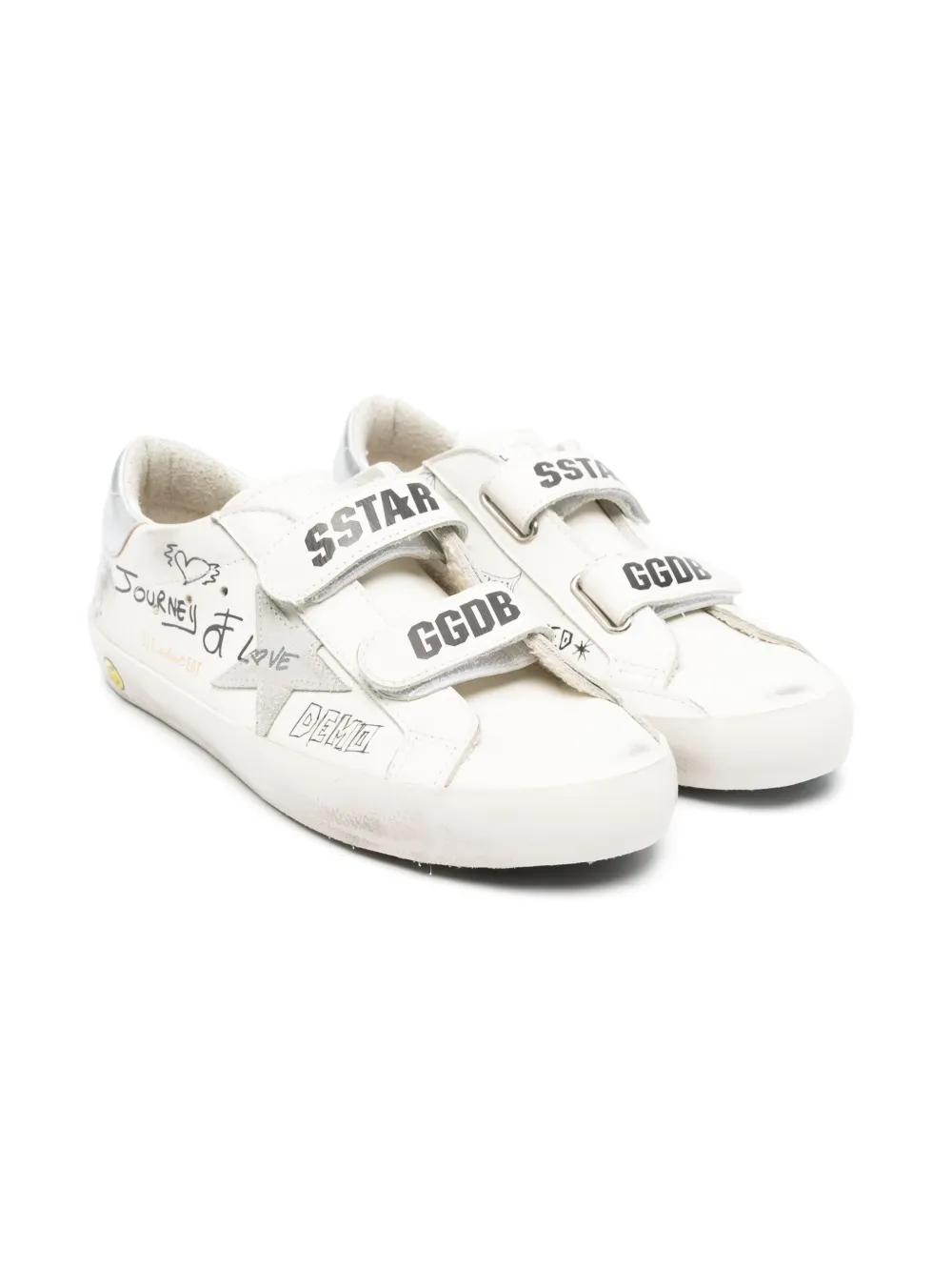 Golden Goose Kids Old School sneakers White