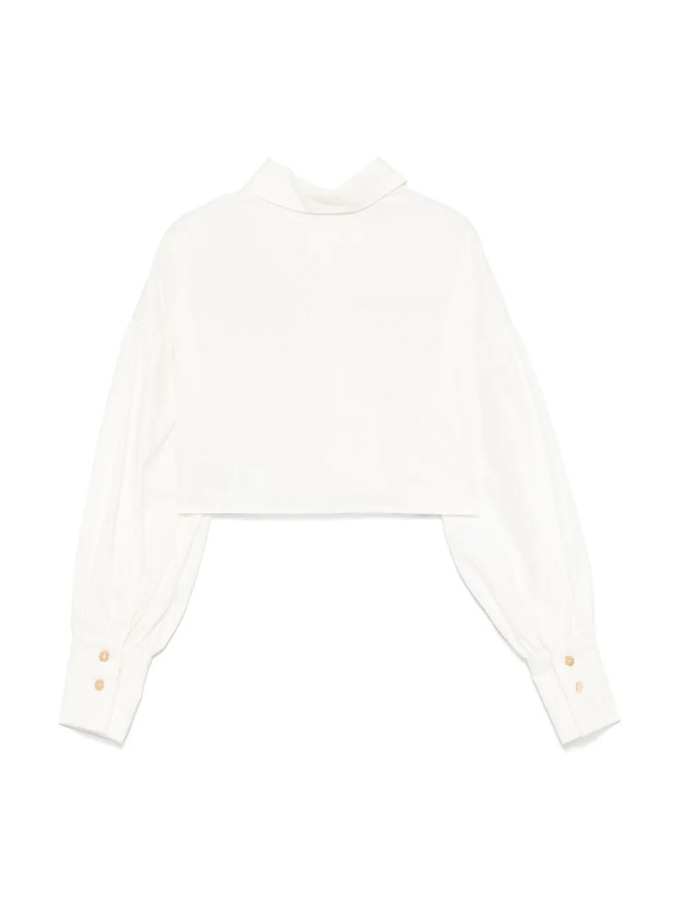 Elisabetta Franchi La Mia Bambina camisa con aplique de encaje | Camisas | Image 2