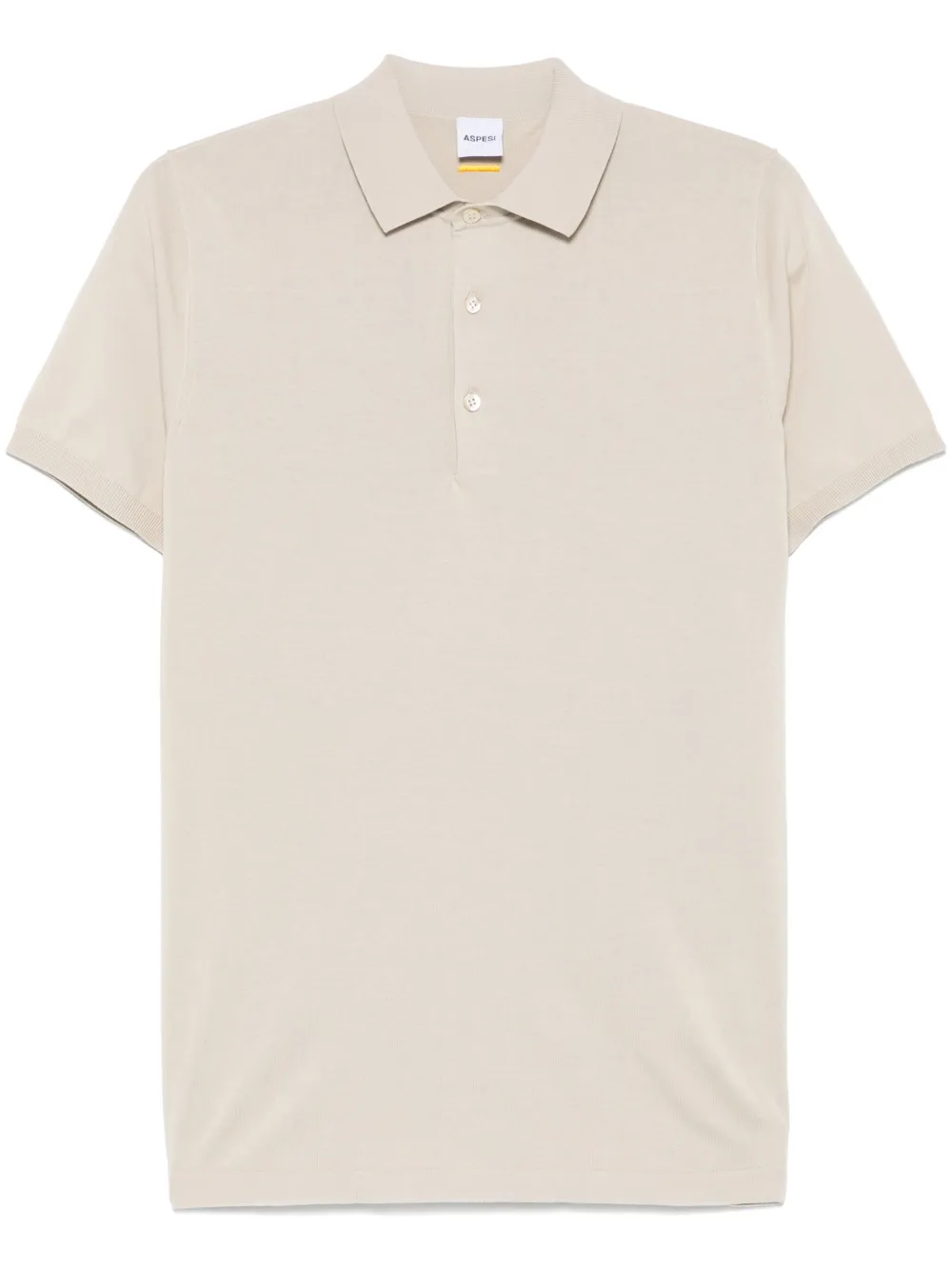 ASPESI Katoenen poloshirt Beige