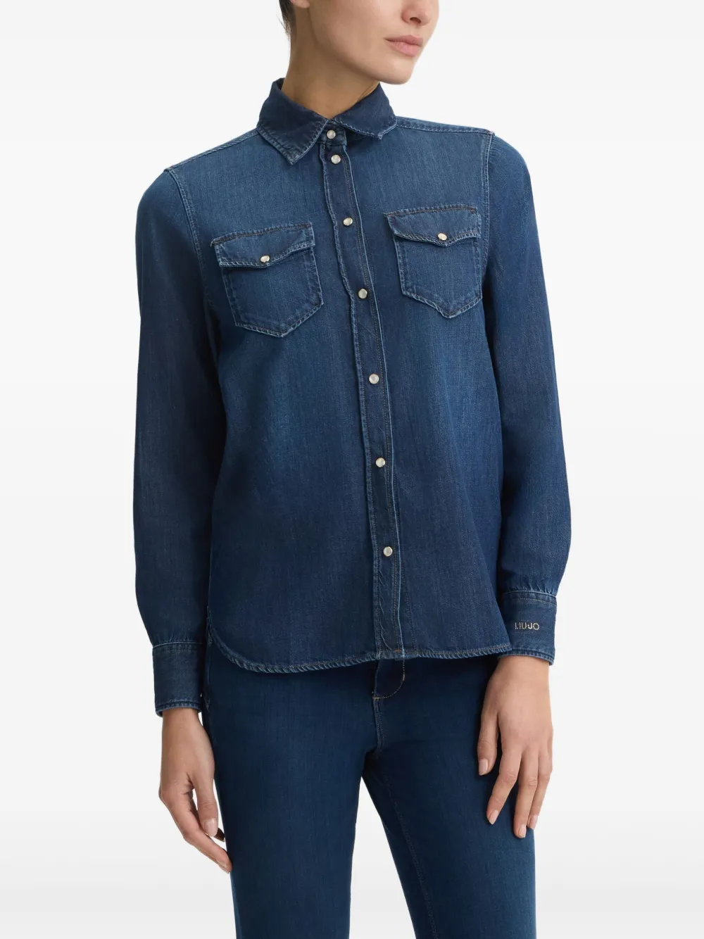 LIU JO Camicia denim | Top | Image 3
