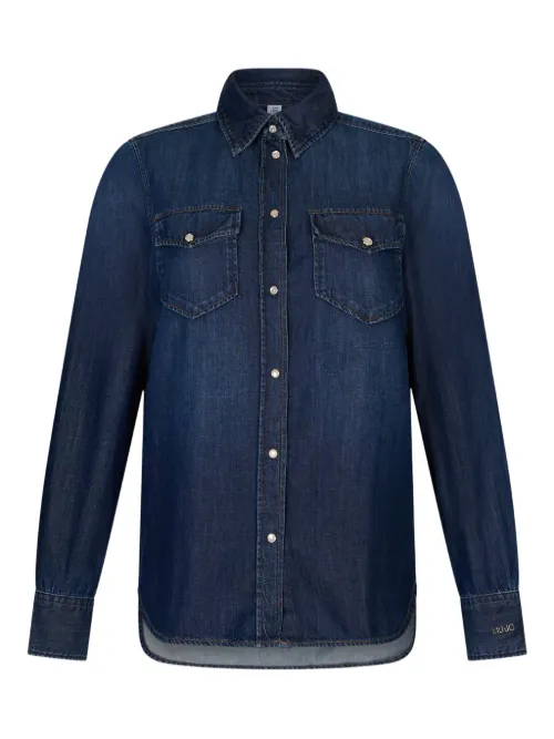 LIU JO chemise en jean - Bleu - LIU JO - Modalova