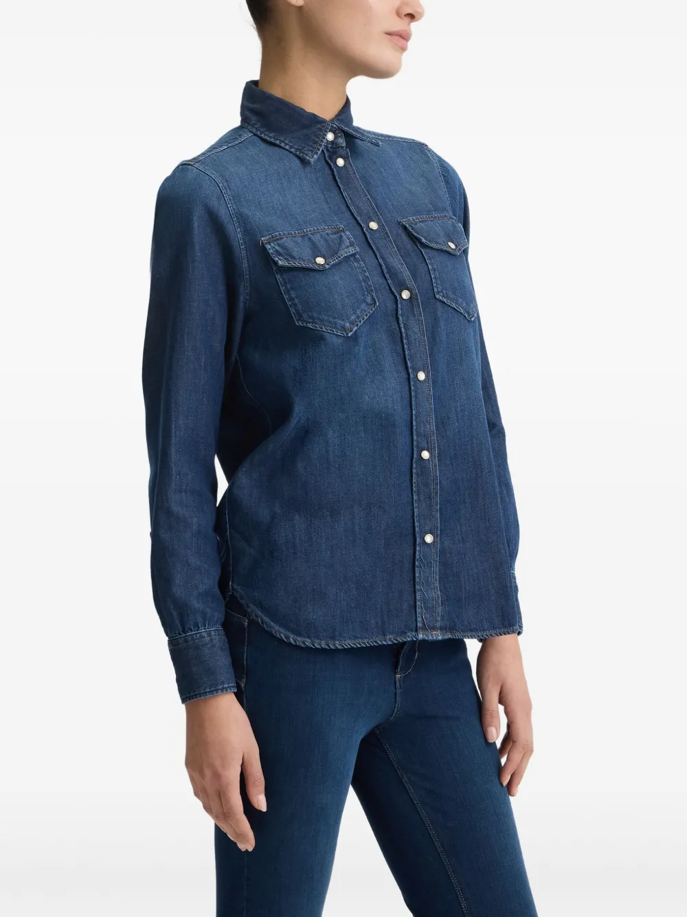 LIU JO Camicia denim | Abbigliamento | Image 4