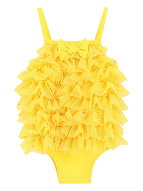 ANGEL'S FACE KIDS ruffle-detailing swimsuit 