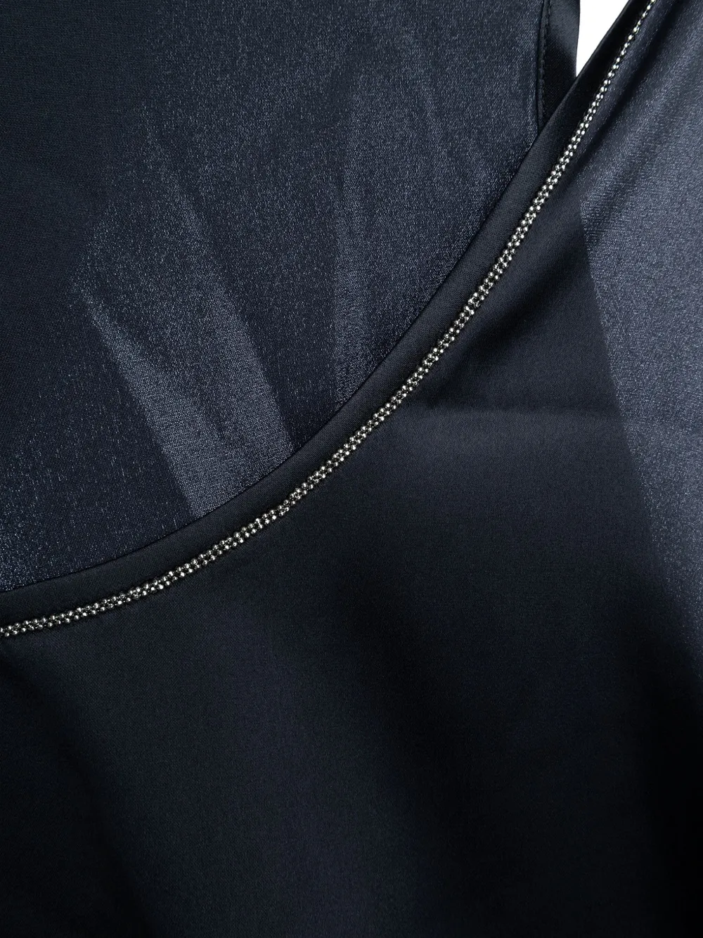 Peserico Embellished-neckline Blouse In Black