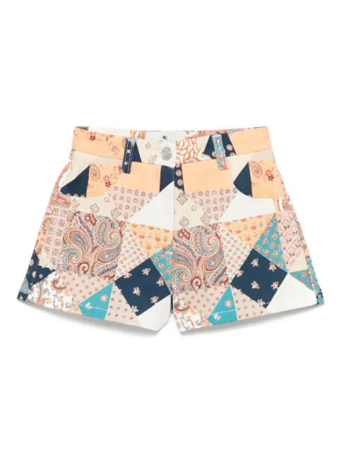 ETRO KIDS shorts con estampado patchwork