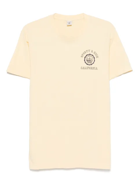 Sporty & Rich logo-print T-shirt