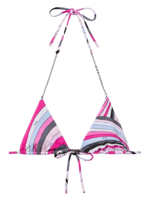 PUCCI Iride Bikinioberteil