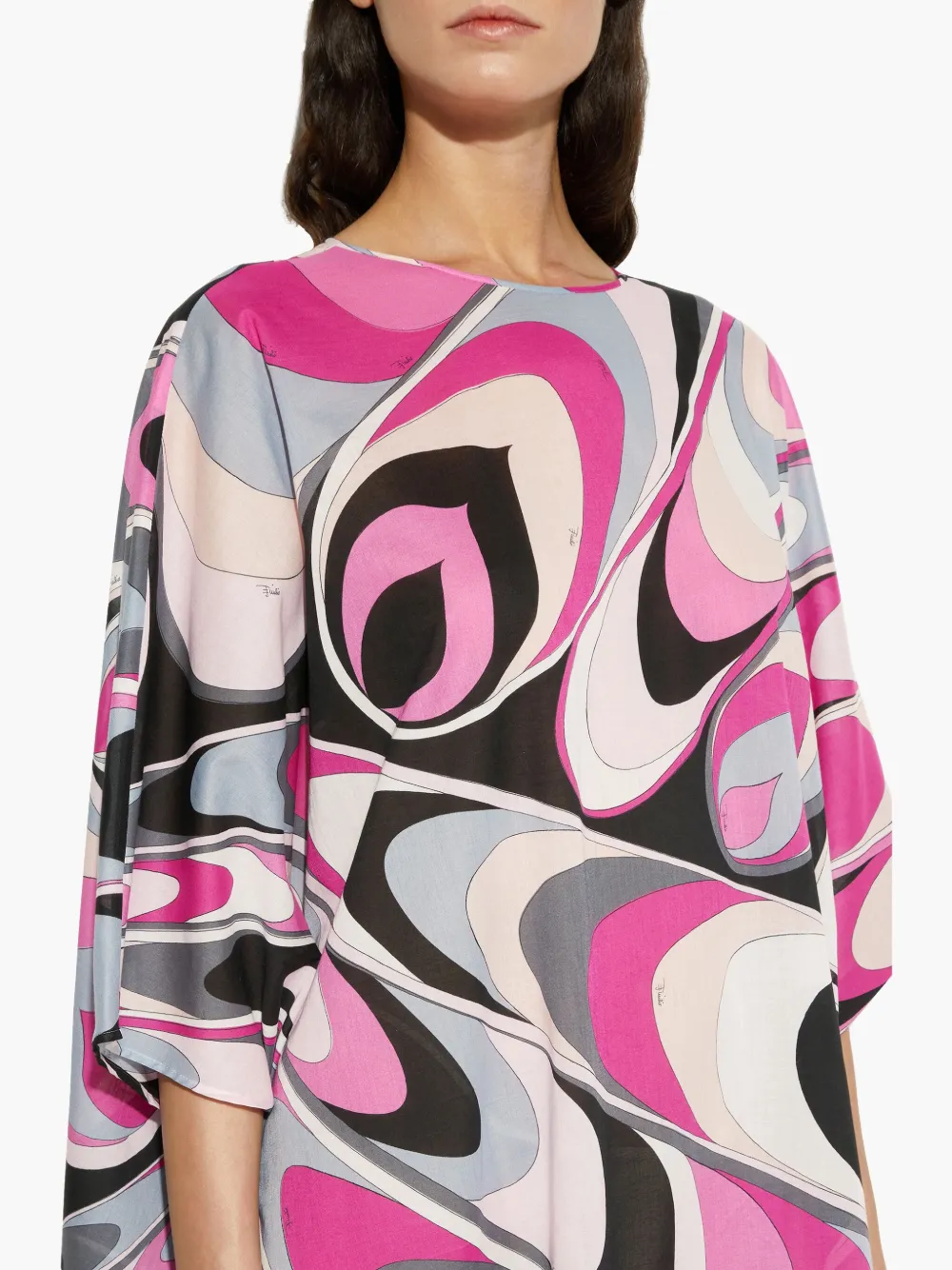 PUCCI Tuniekjurk met onde-print Zwart