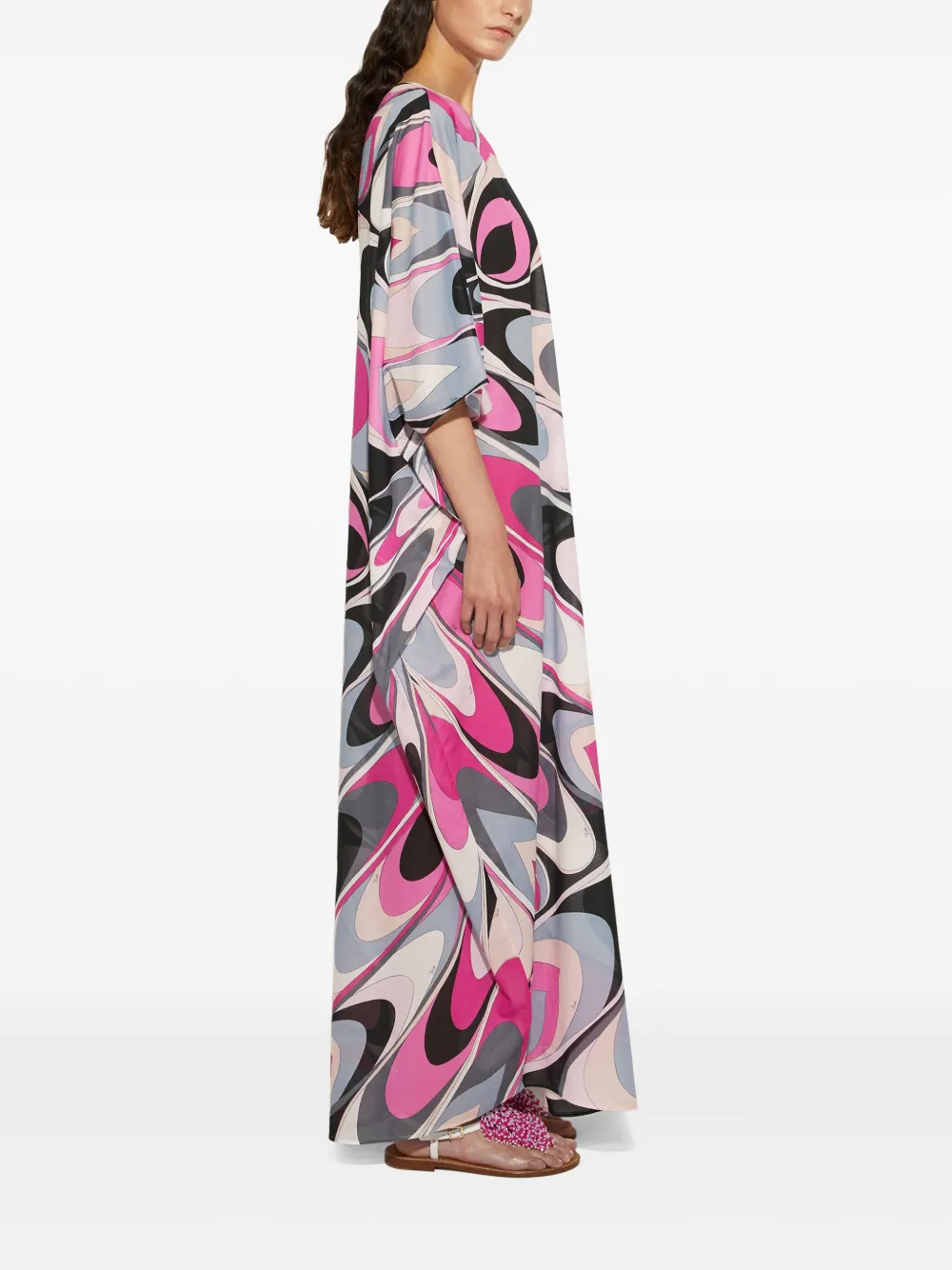PUCCI Tuniekjurk met onde-print Zwart