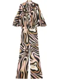 PUCCI marmo-print jumpsuit - Black