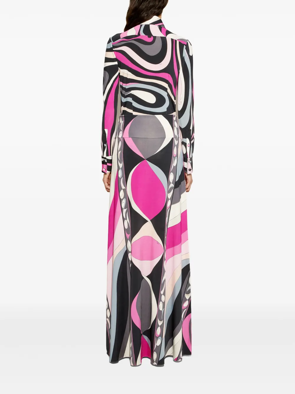 PUCCI Rok met onde-print Zwart