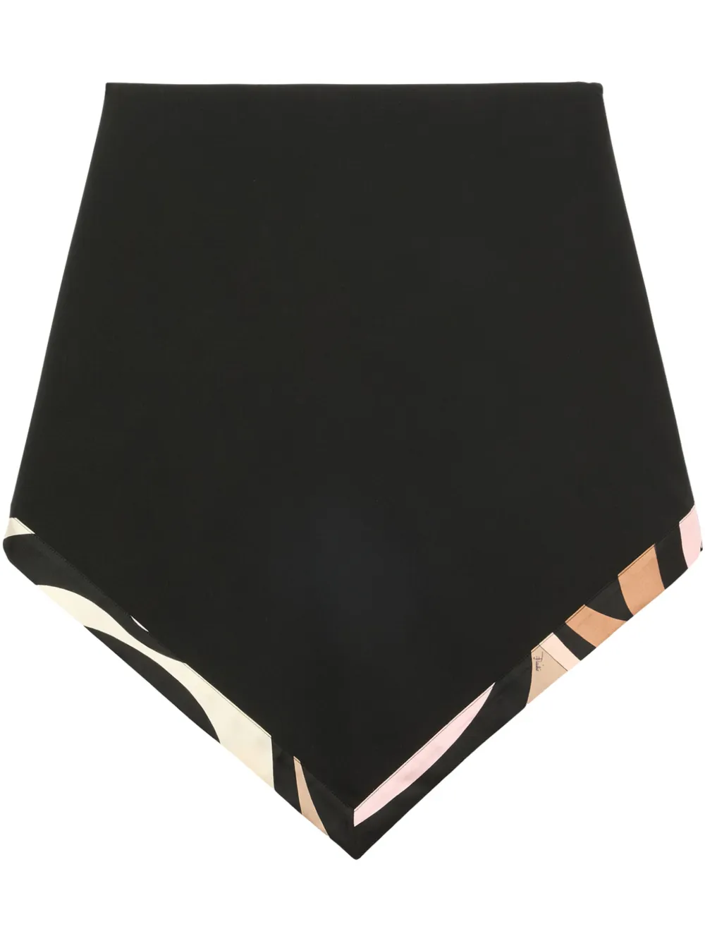 PUCCI Saia midi triangular | Preto | Image 1